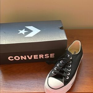 Converse Classic Black and White Sneakers